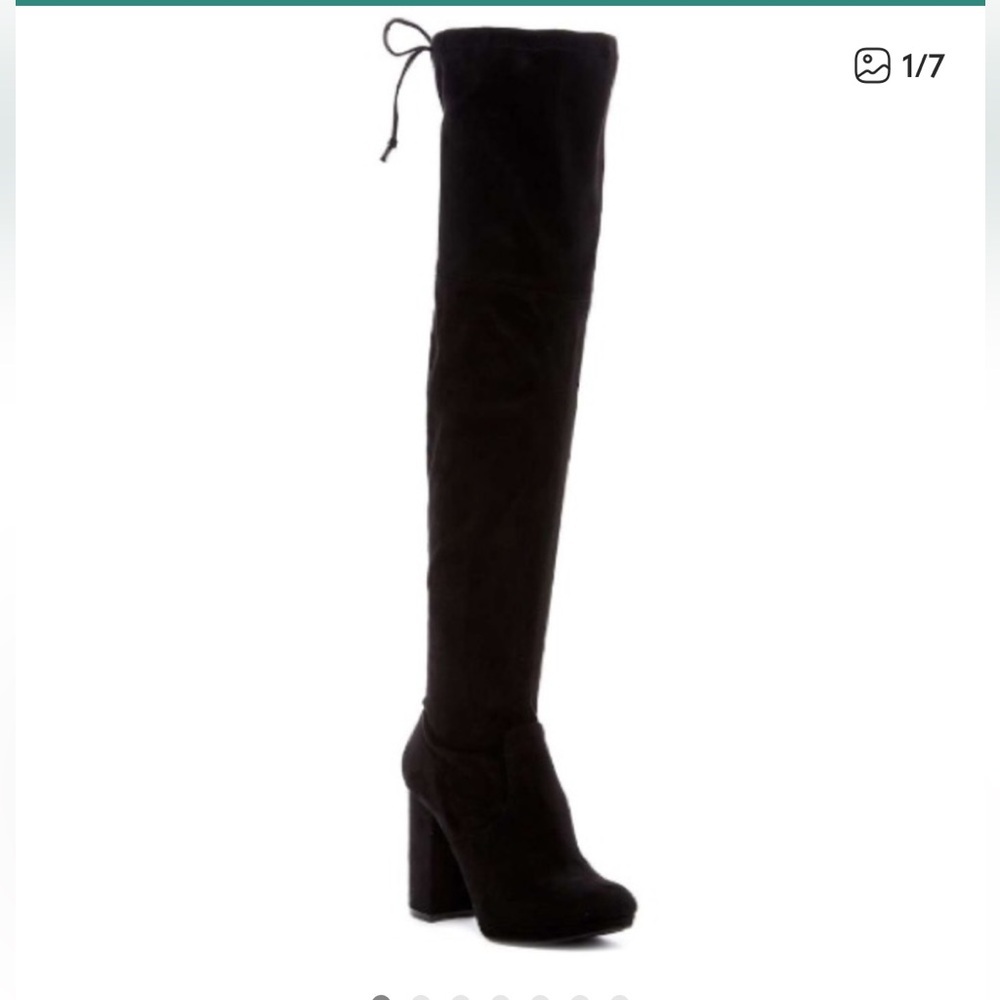 ZIGIny Over The Knee Boots Black